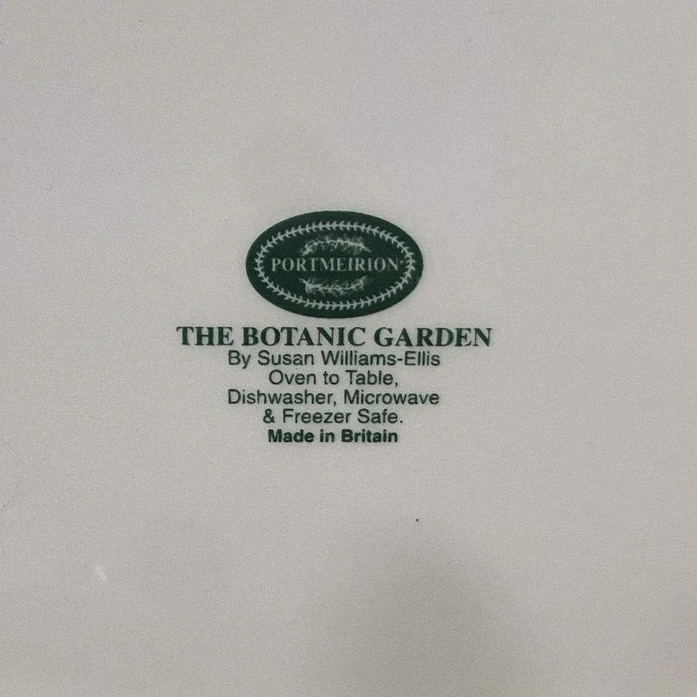 Portmeirion Susan Ellis Botanic Garden 7&1/4